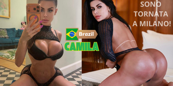 Camila brasiliana escort brasiliana a Milano