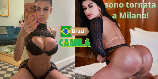Camila brasiliana escort brasiliana a Milano